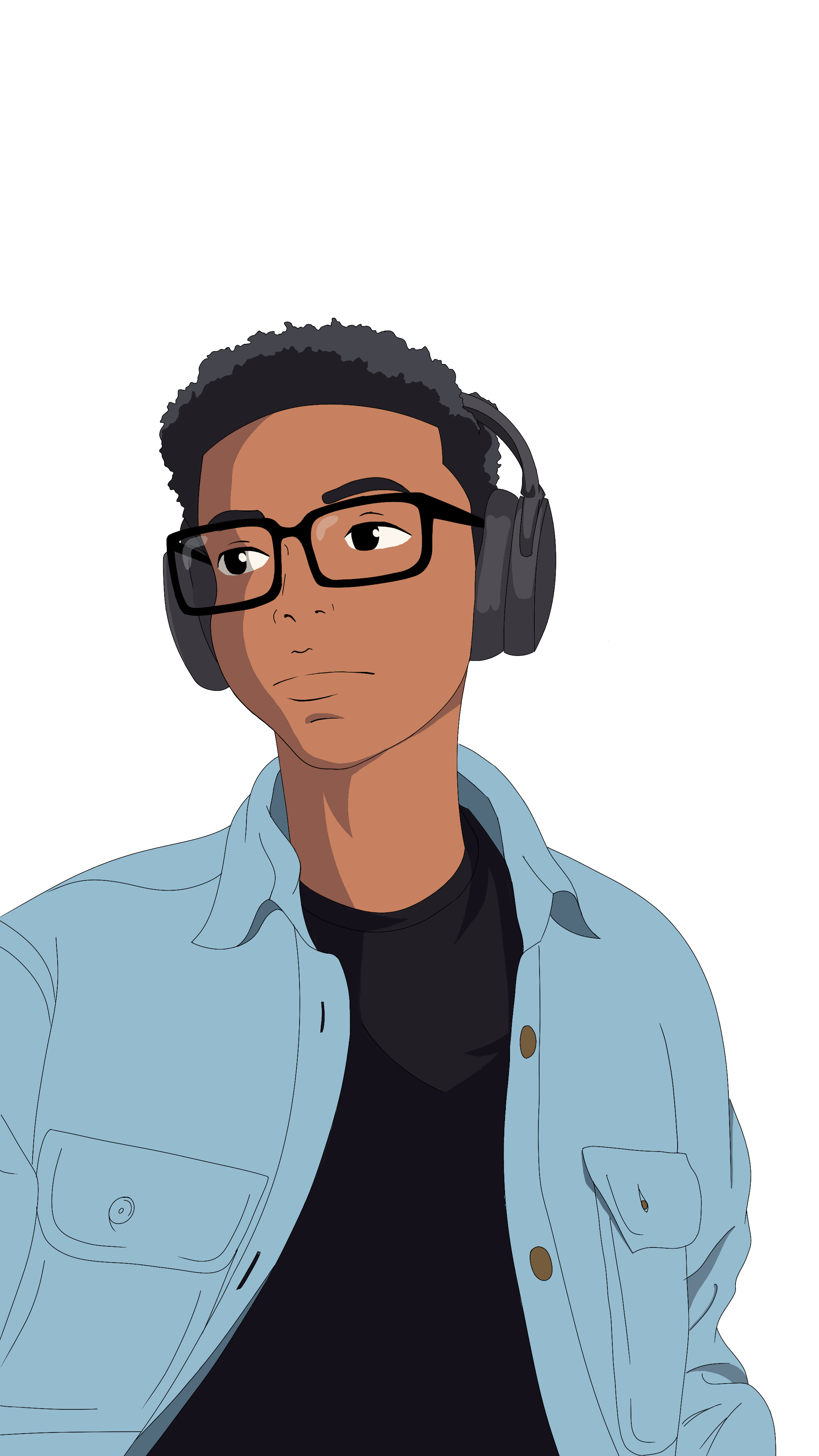 Style inspired by Studio Ghibli