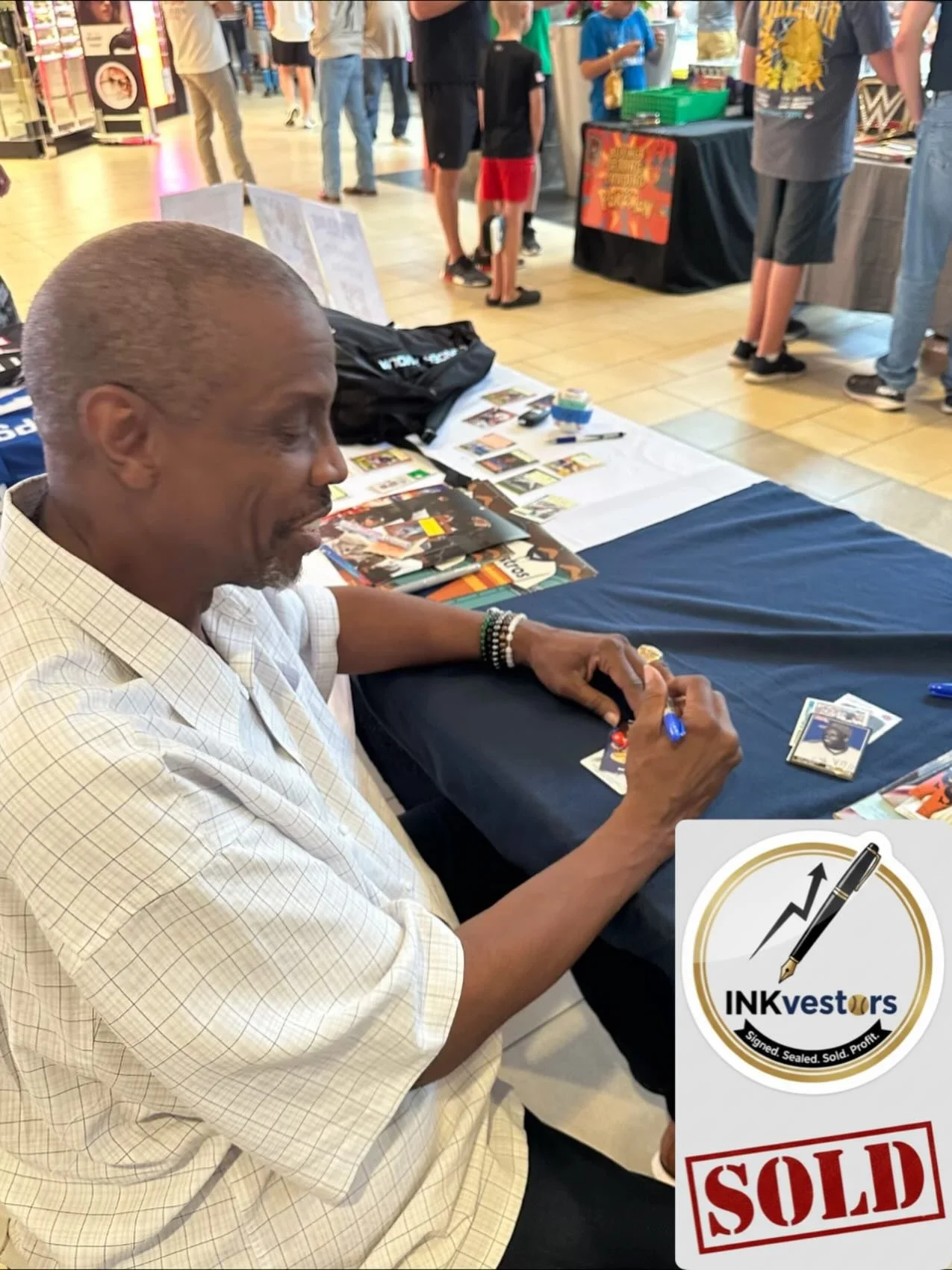 Dwight Doc Gooden bringing the heat for all INKvestors!  21% return for our team. Can&rsquo;t wait for another signing!  Our WORST return last quarter was 16%. Stop missing out on the best investment going today! Inkvestors.net
