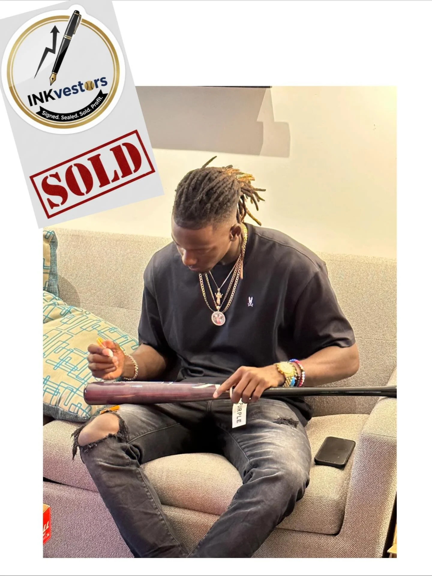 Elly De La Cruz was a hit for INKvestors!  Great return with a reasonable cost. Love finding winners your can work with that are nice guys too!!