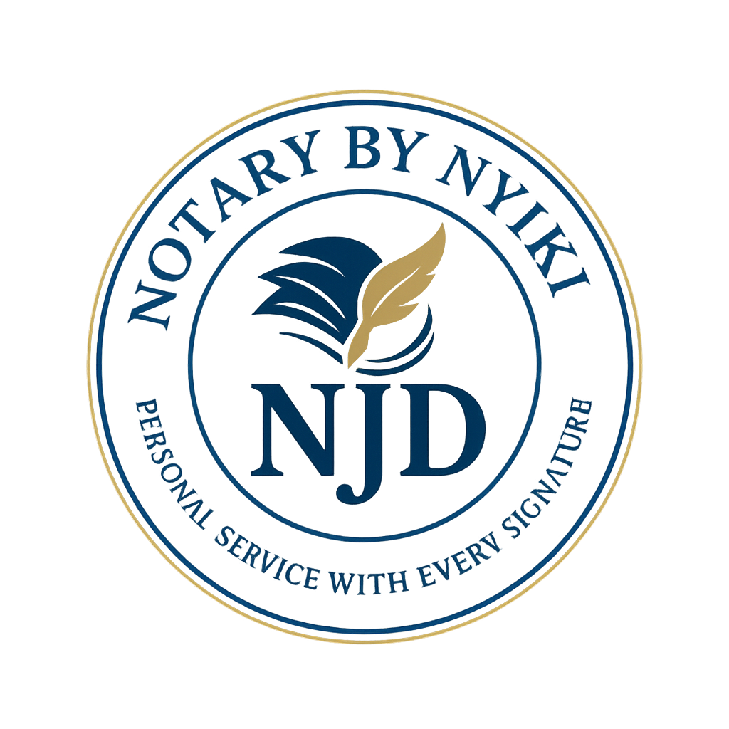 Welcome to Notary By Nyiki