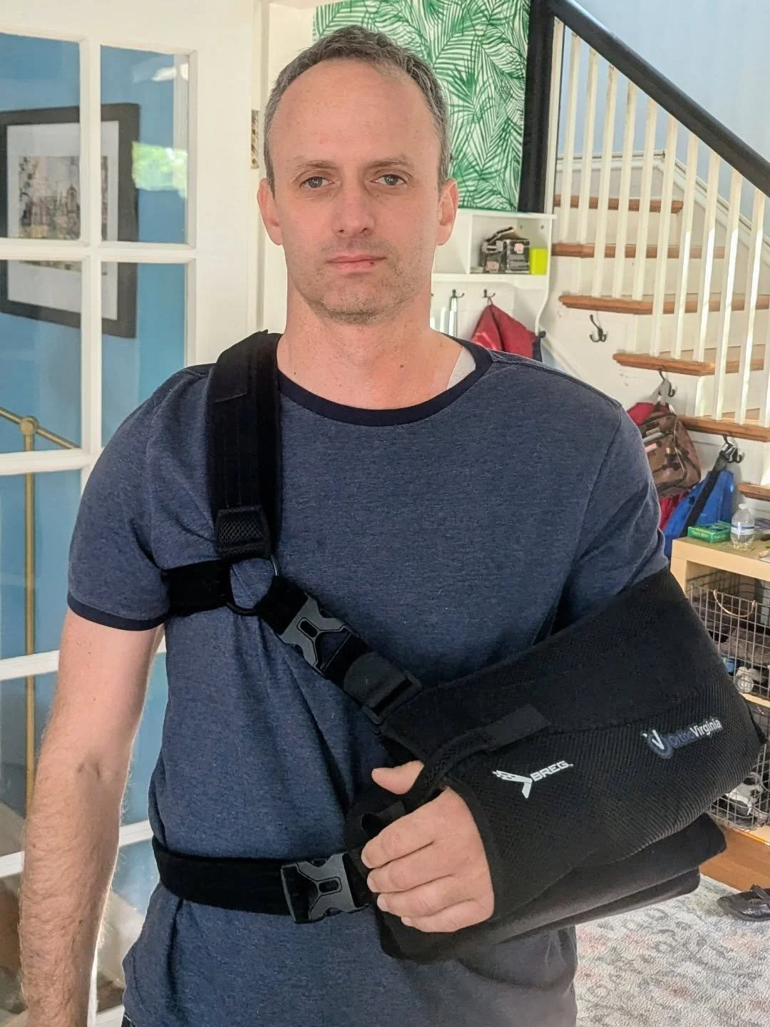 Rotator cuff surgery. It is not as glamorous as I imagined it, when I was on morphine and nerve blockers.