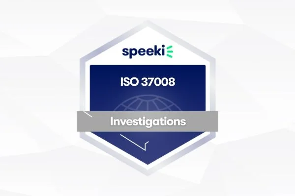 Speeki Europe expands its assurance portfolio with ISO 37008: Internal investigations
