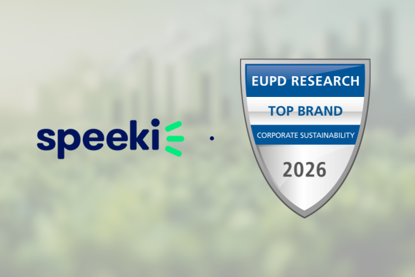 Speeki recognised as a Top Brand for Corporate Sustainability