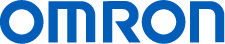 The Omron logo in blue text.