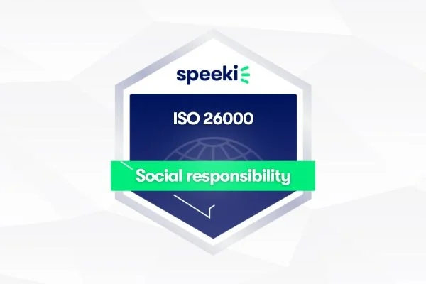 Speeki Europe expands its assurance portfolio with the ISO 26000 standard on social responsibility
