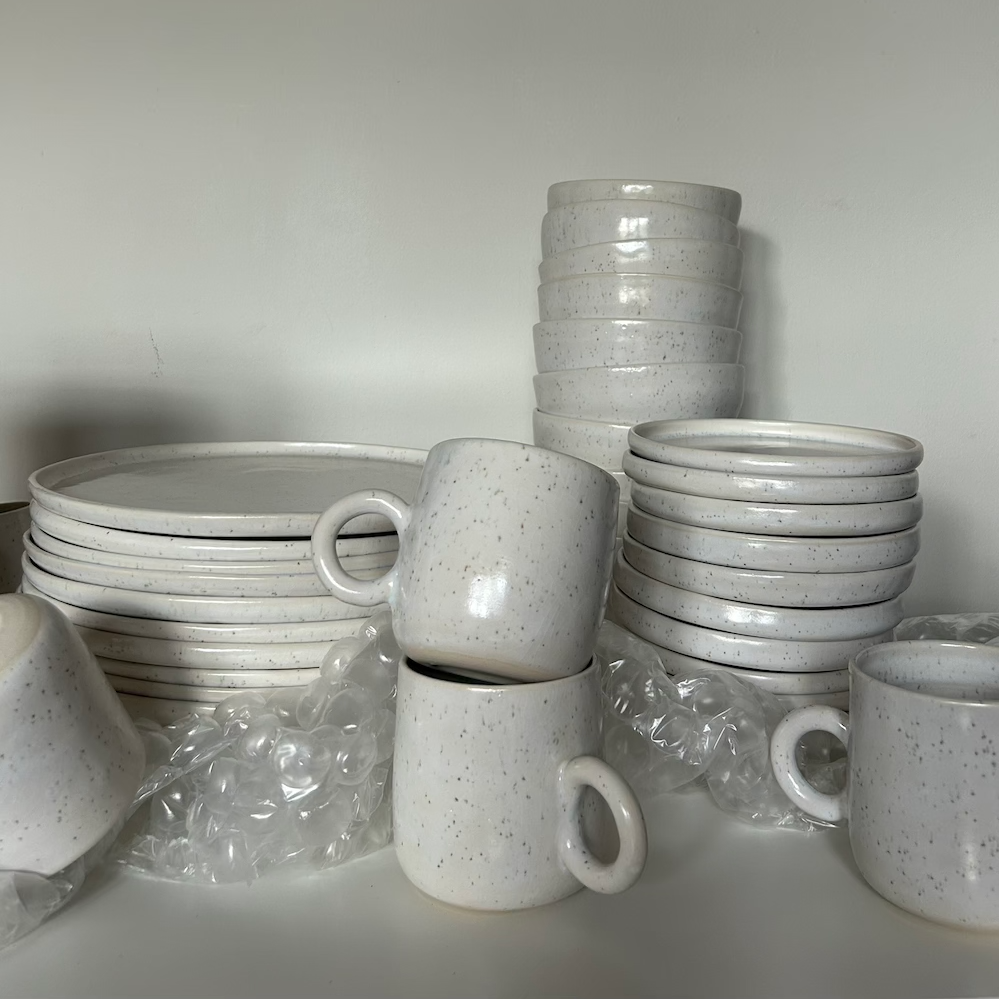 40-piece tableware set for private client