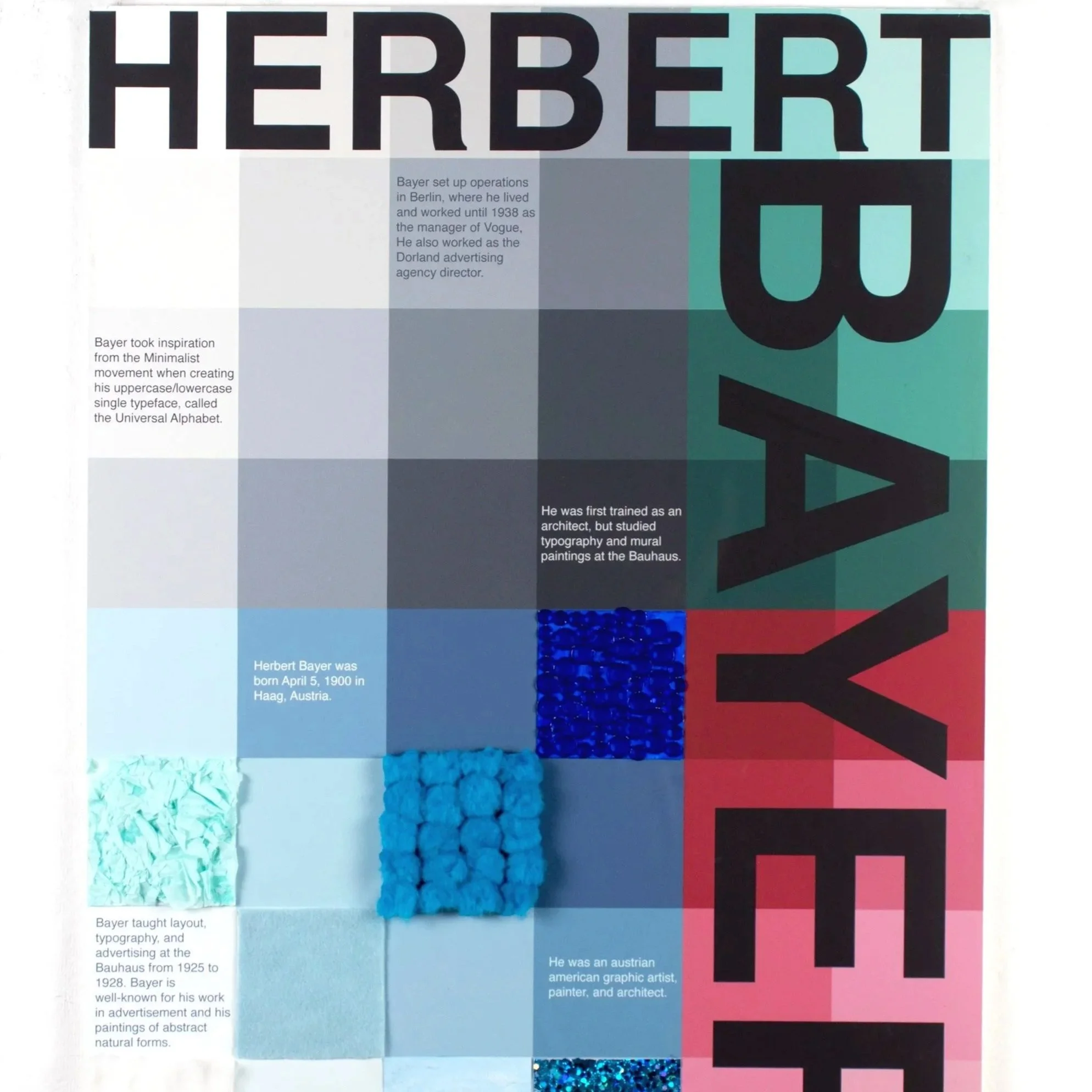 Herbert Bayer Interactive Poster