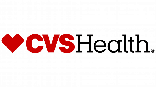CVS Pharmacy logo with a red heart icon