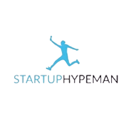 A blue silhouette of a person performing a handstand, with the words "The Ultimate Hyperman" underneath.