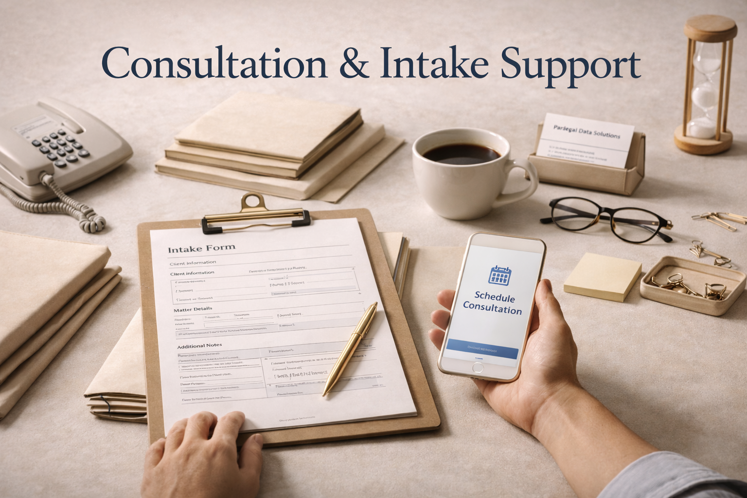 Consultation & Intake Support