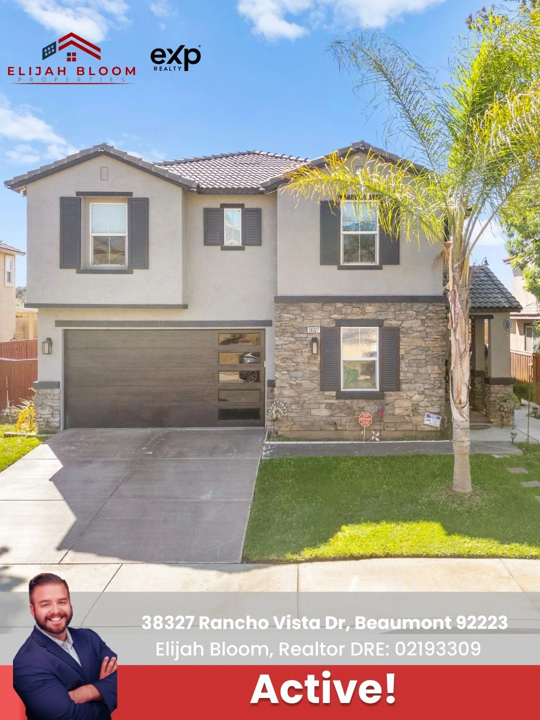 ✨ Just Listed: 38327 Rancho Vista Dr, Beaumont, CA 92223 ✨

Welcome to The One you&rsquo;ve been waiting for &mdash; a stunning, move-in ready home in Beaumont&rsquo;s desirable locale.

📍 Property Highlights

5 bedrooms &bull; 3 full baths &mdash; 