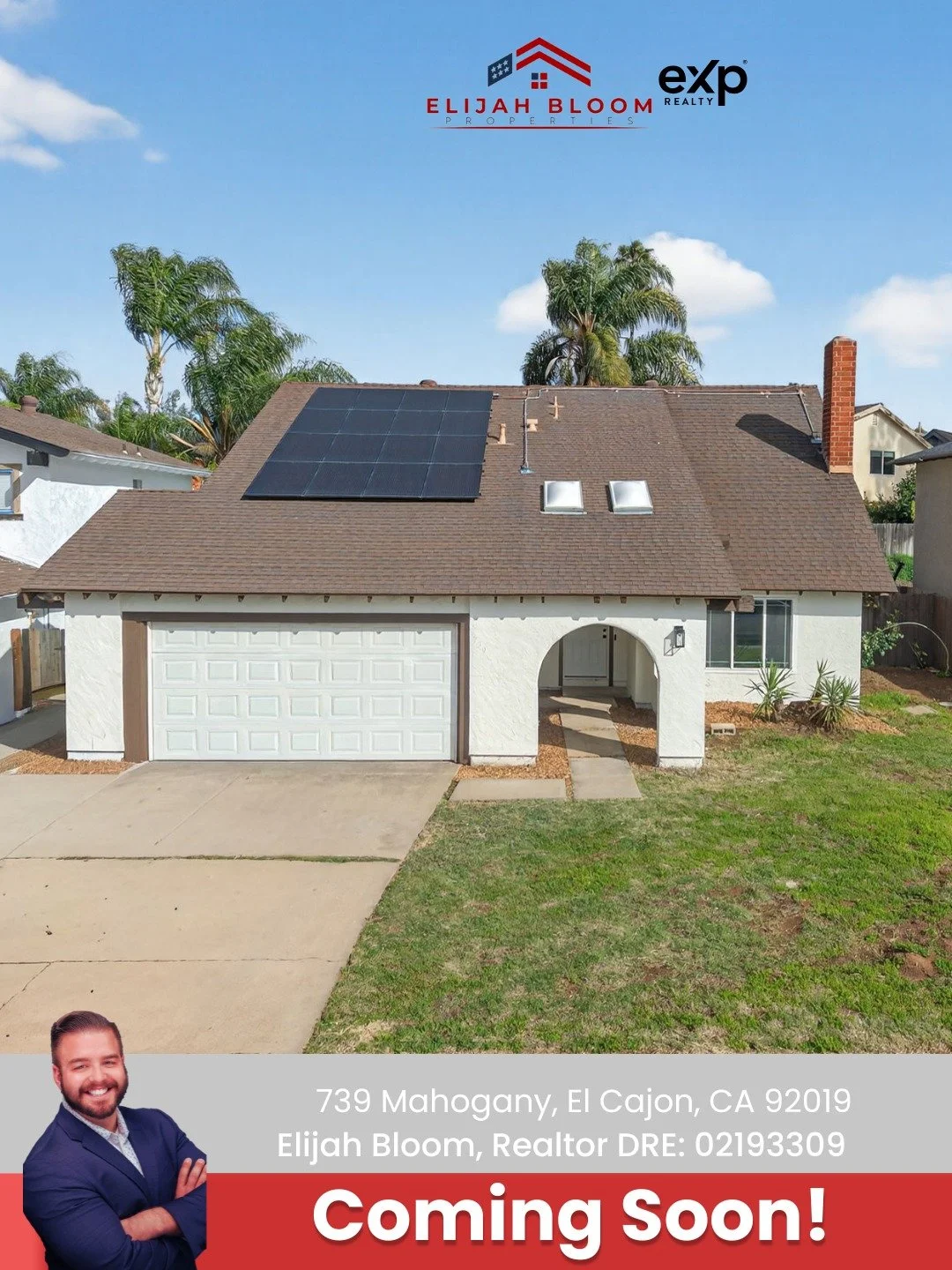 📍 Coming Soon in El Cajon 👀

✨ Tucked away on a quiet cul-de-sac in one of El Cajon&rsquo;s most sought-after neighborhoods, this fully remodeled 4 bed / 2 bath home is almost ready to hit the market!

Step inside to:
✔️ Brand new flooring
✔️ Fresh