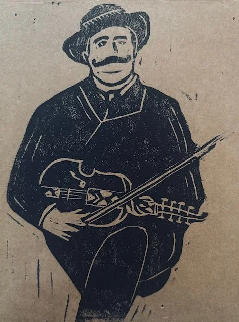 Norwegian Hardanger Fiddler