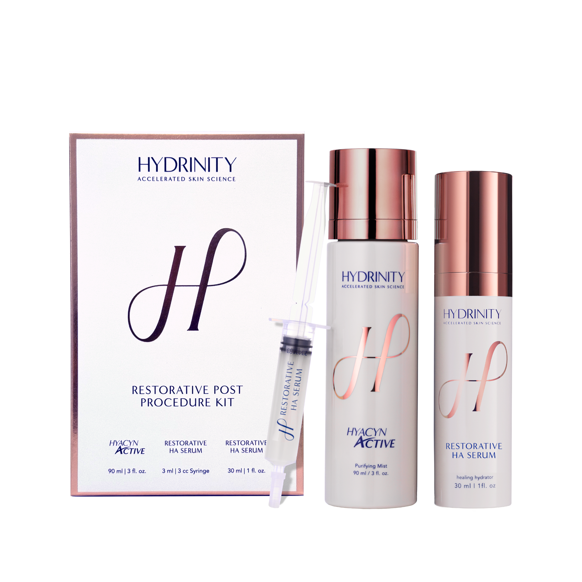 Hydrinity RESTORATIVE Post-Procedure Kit