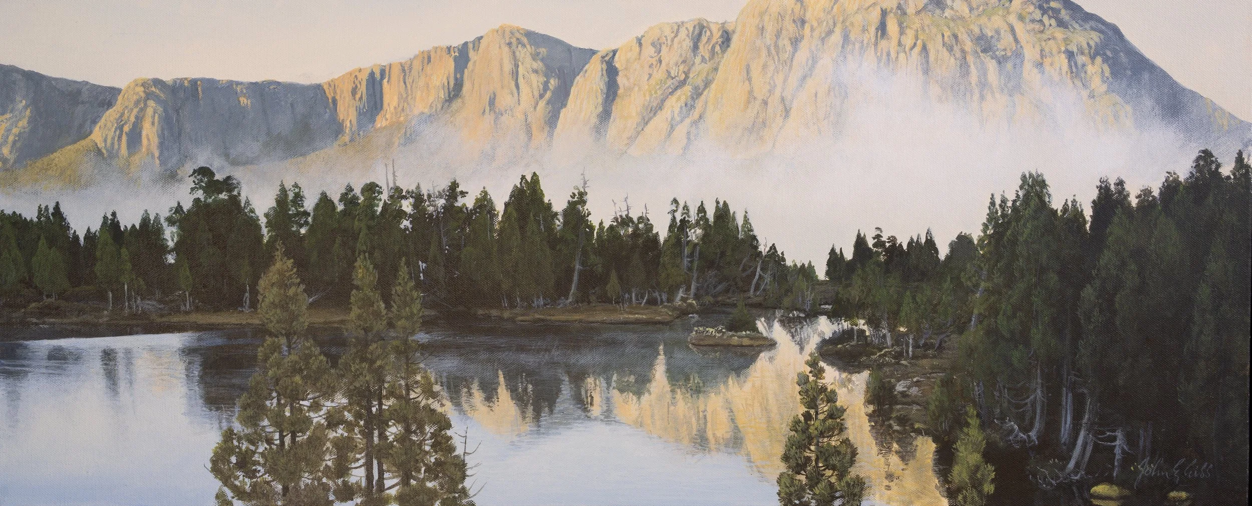 West Wall Unveiling from Ephraim’s Gate.

(Price on enquiry)

acrylic on canvas / 92 x 38 cm.

Early morning mist lifting from the Vale of Bethesda, where the landscape is gently, yet spectacularly revealed in revitalised colour and warmth

