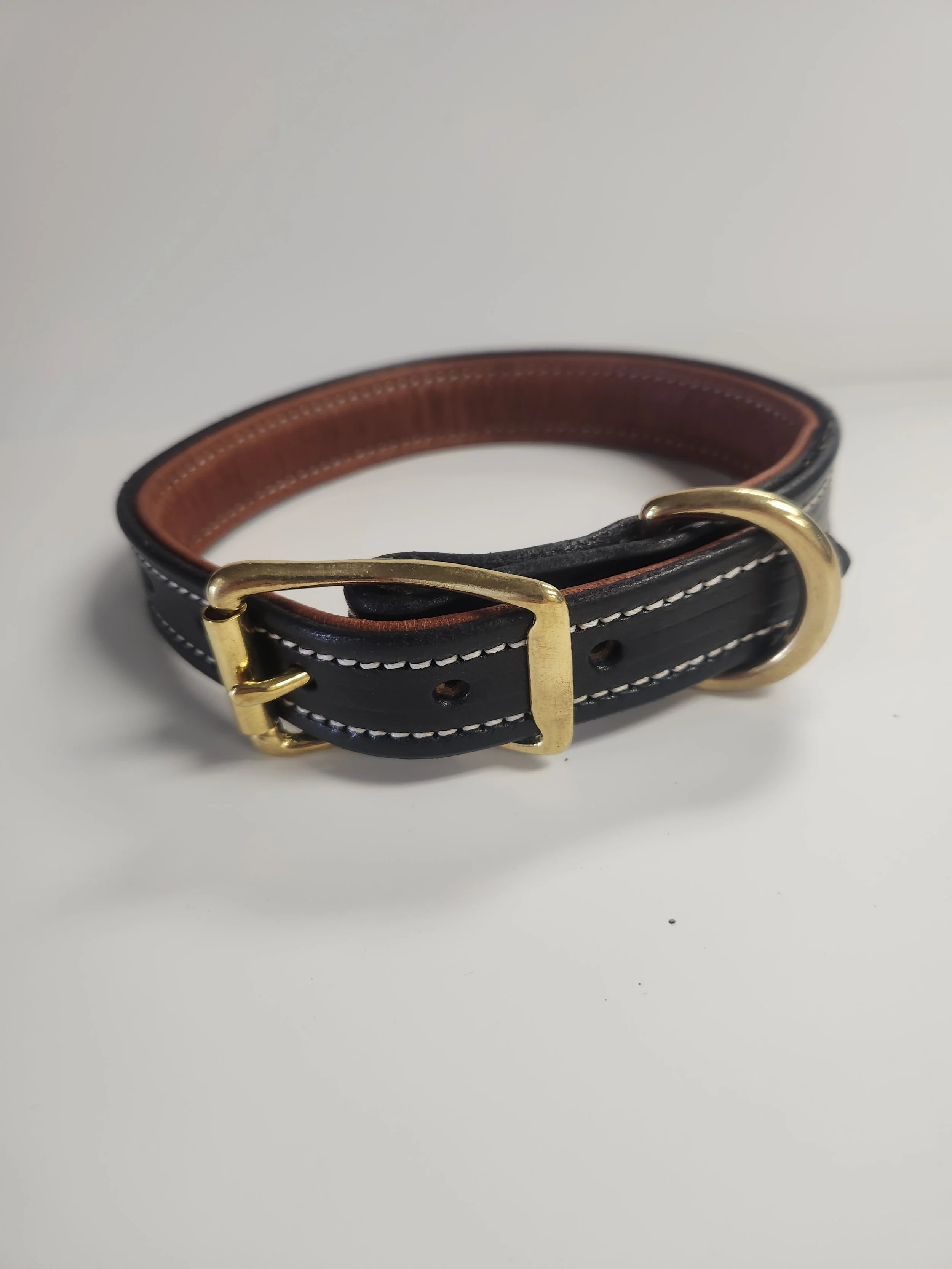 Premium Deluxe Standard Dee Black Bridle w/ Tobacco Elk