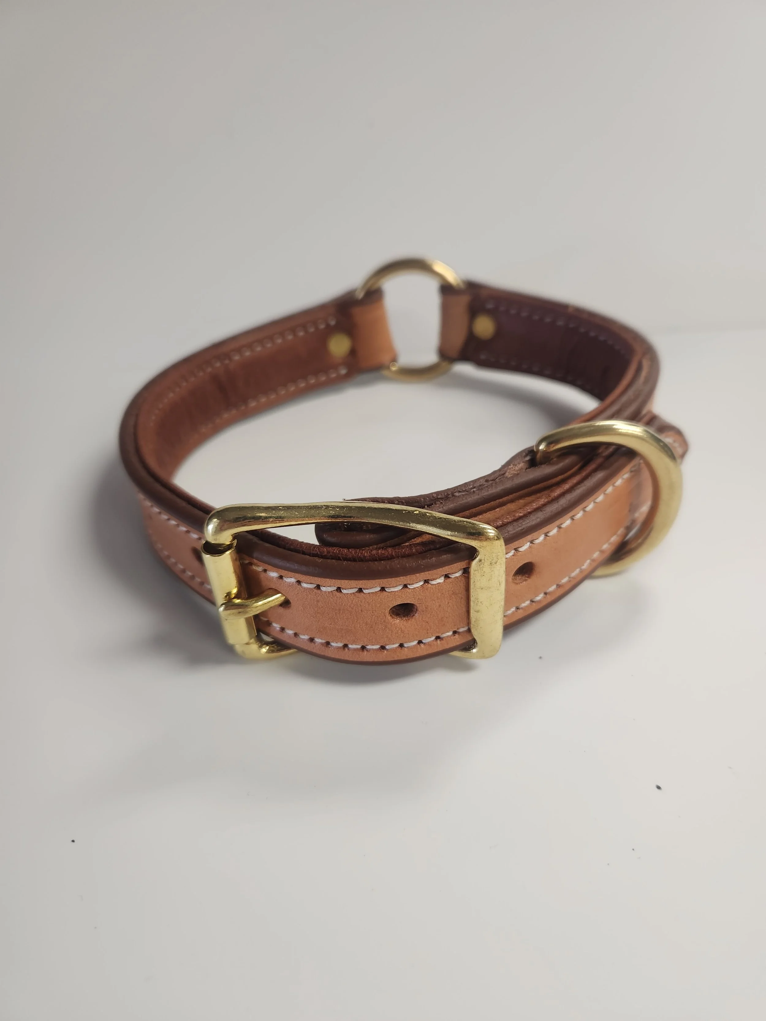 Premium Deluxe Center Ring w/ Dee London Tan w/ Tobacco Elk