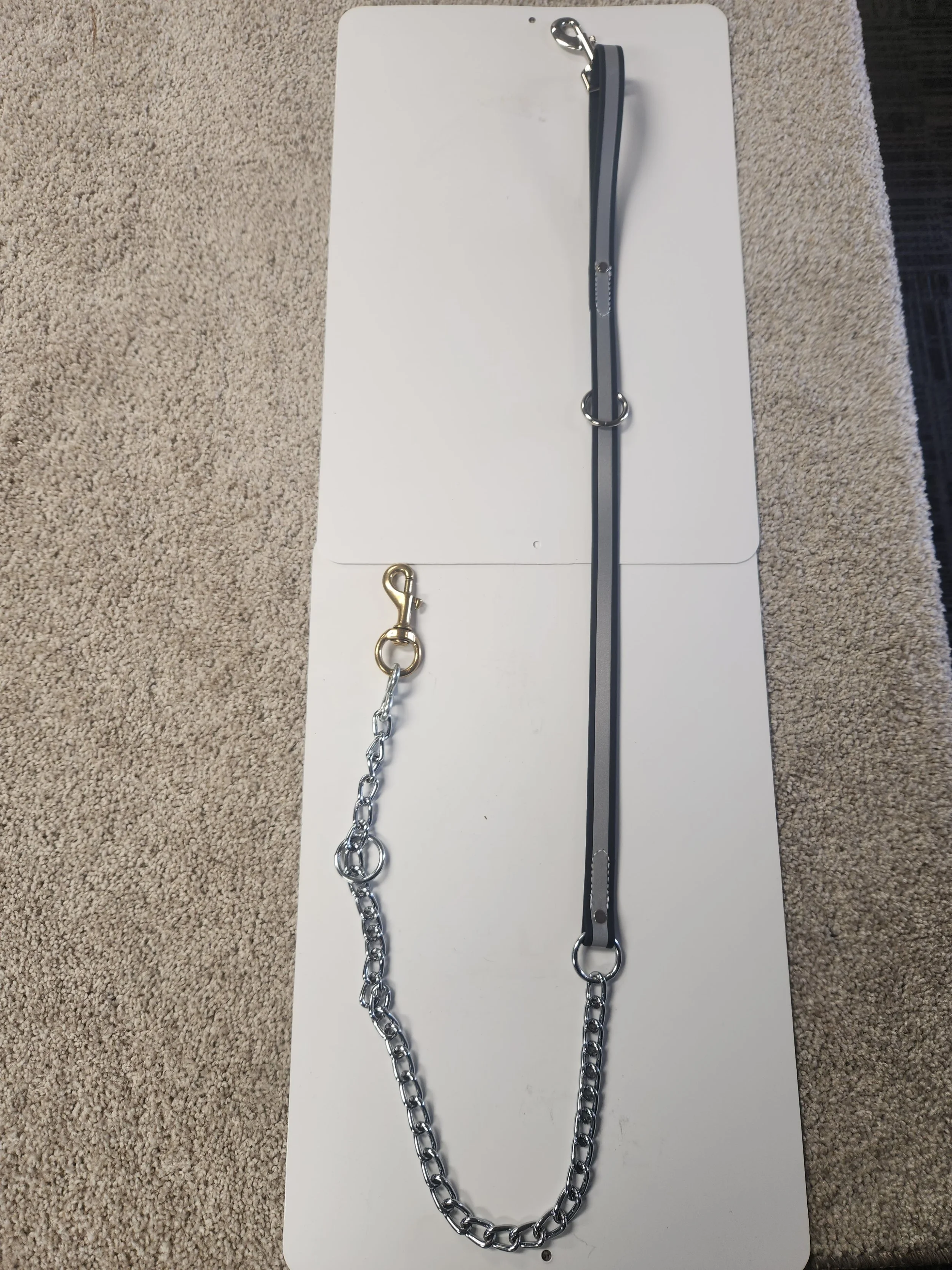 Reflective Tree Tied Chain Leads 5ft