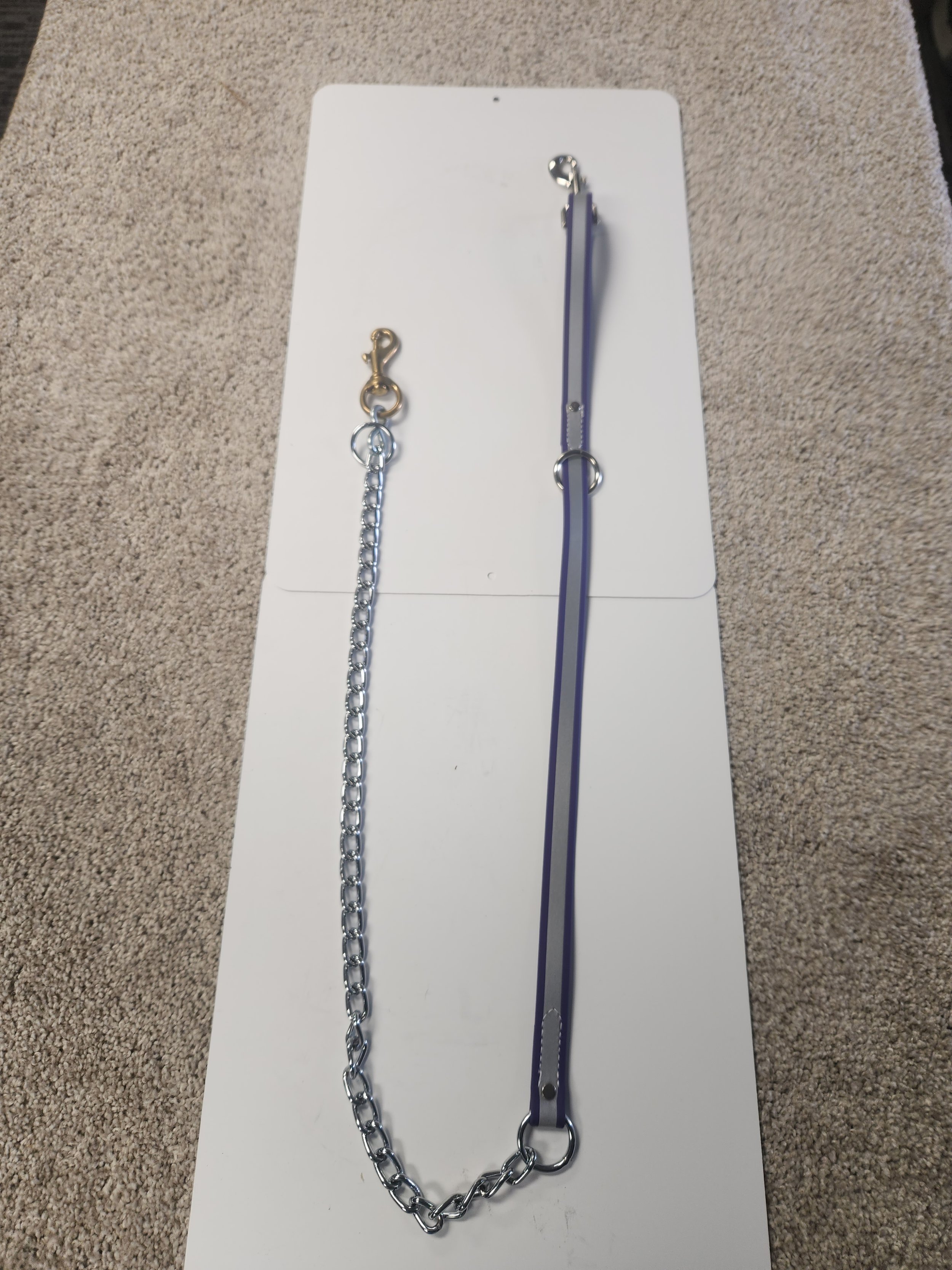 Reflective Tree Tied Chain Leads 5ft