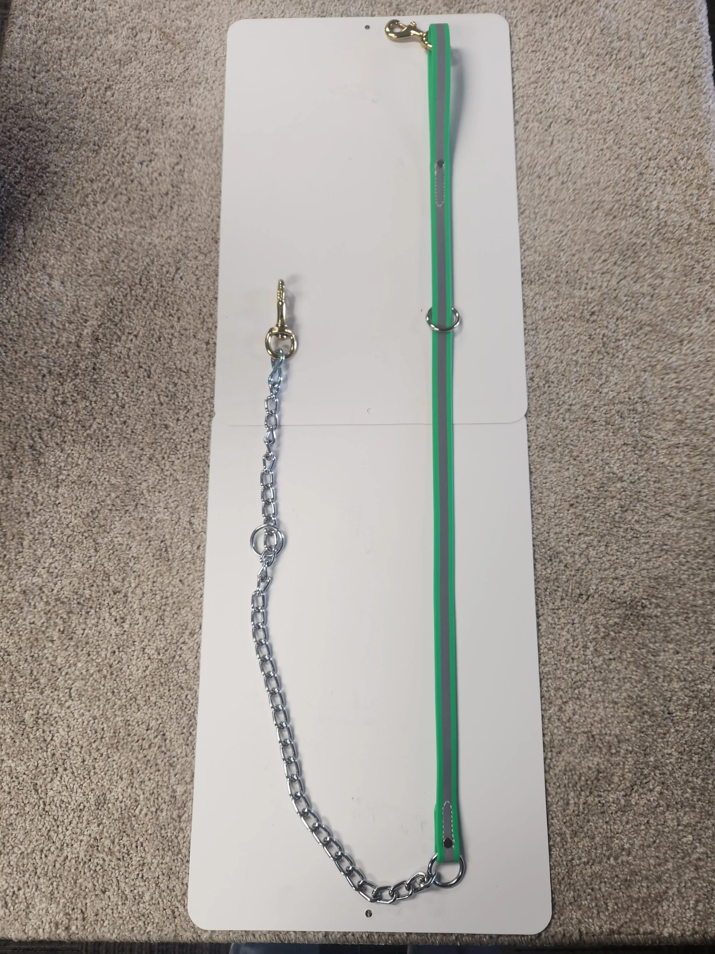 Reflective Tree Tied Chain Leads 5ft