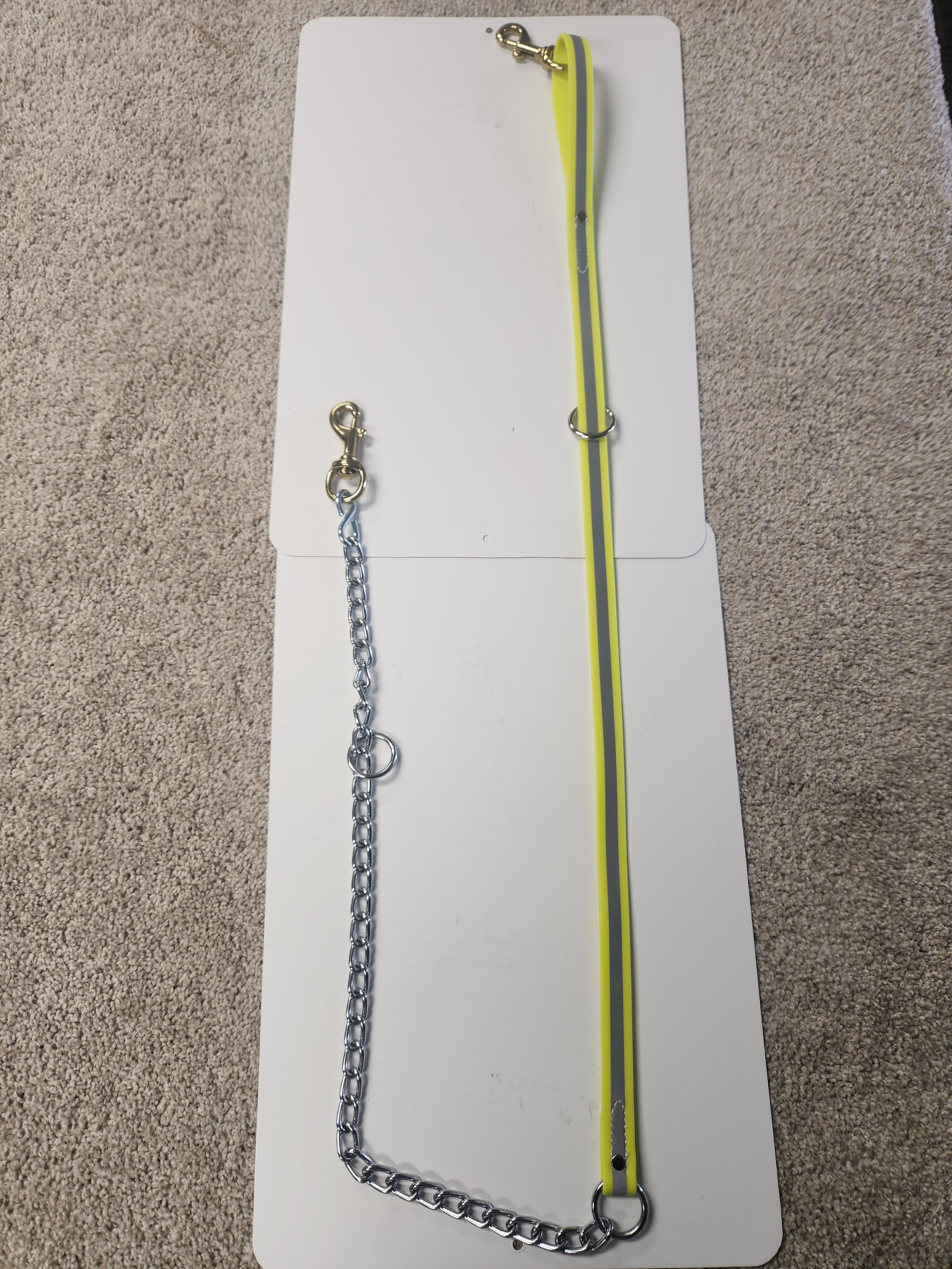 Reflective Tree Tied Chain Leads 5ft