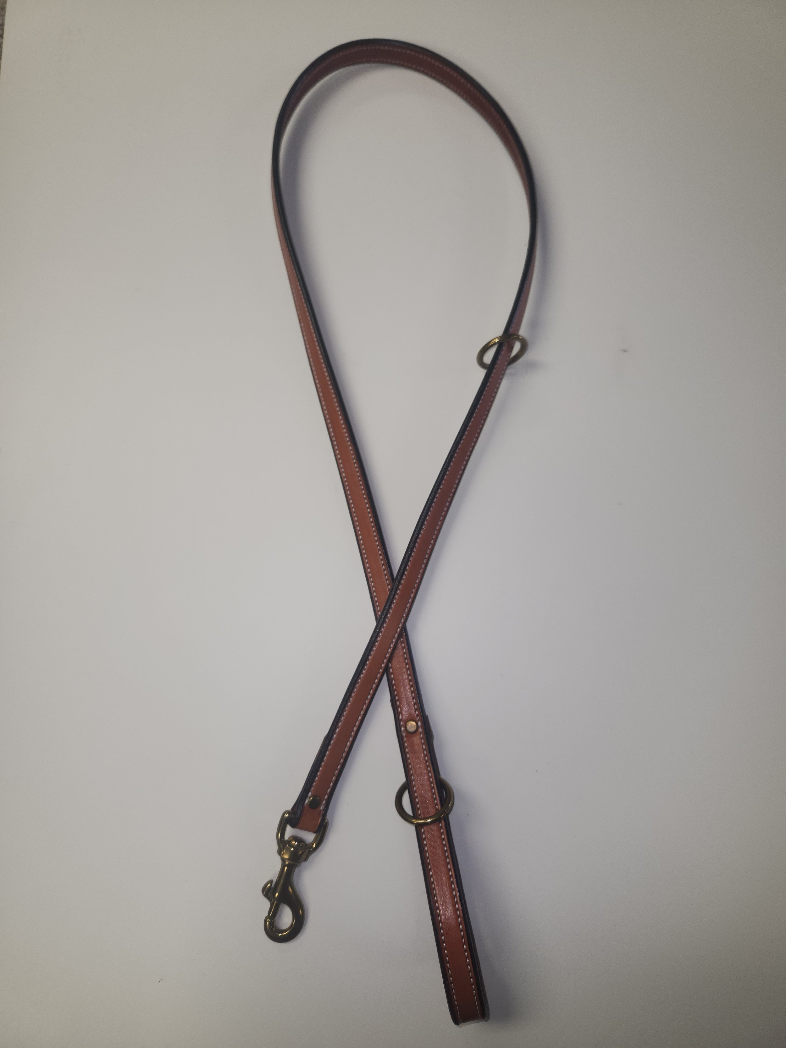 Premium Deluxe London Tan Bridle w/ Dark Brown Buffalo