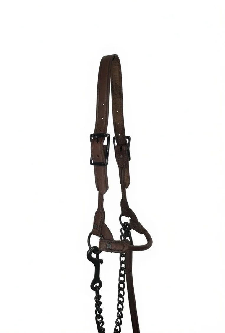 Hickory Brown Cattle Halter