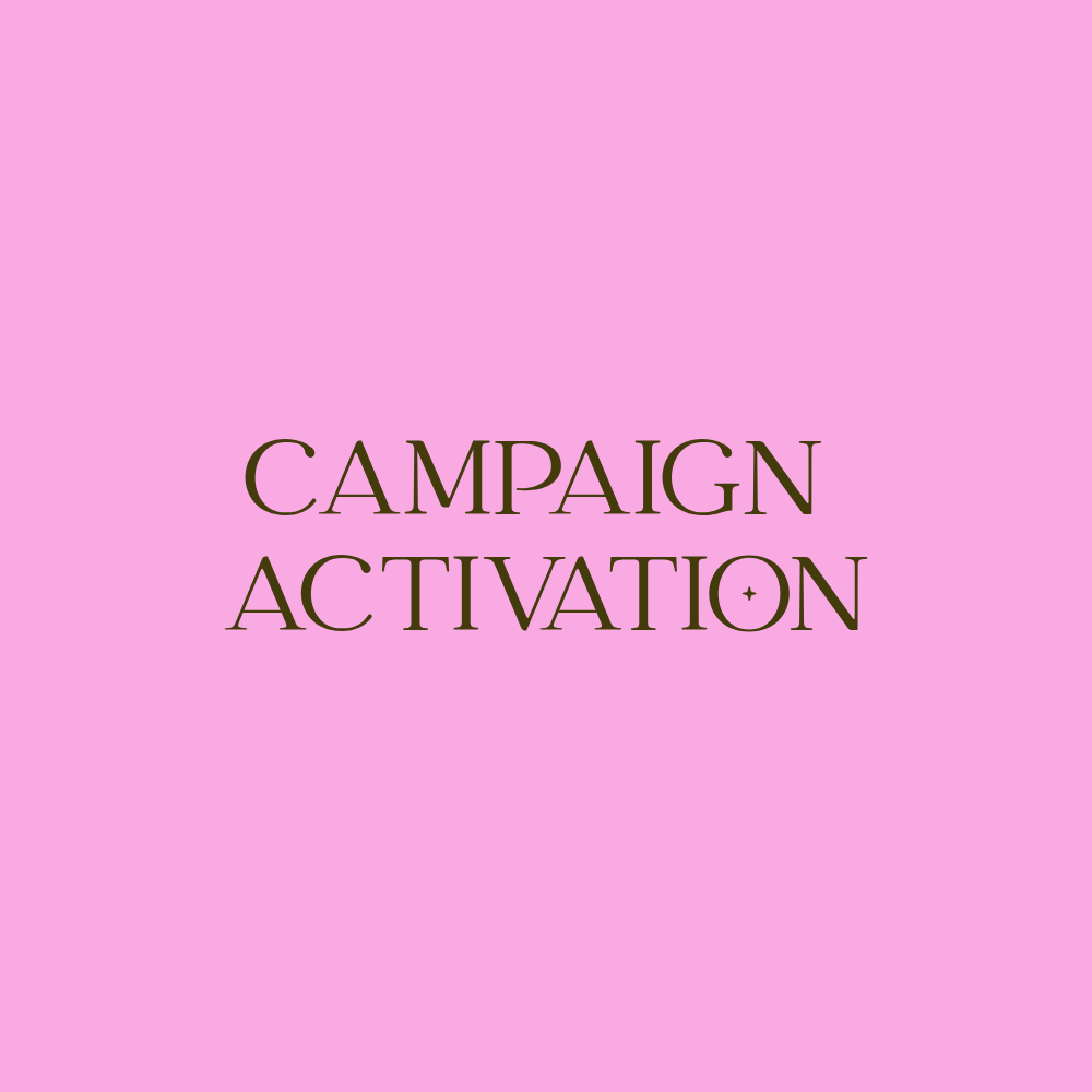 Campaign strategy + content development