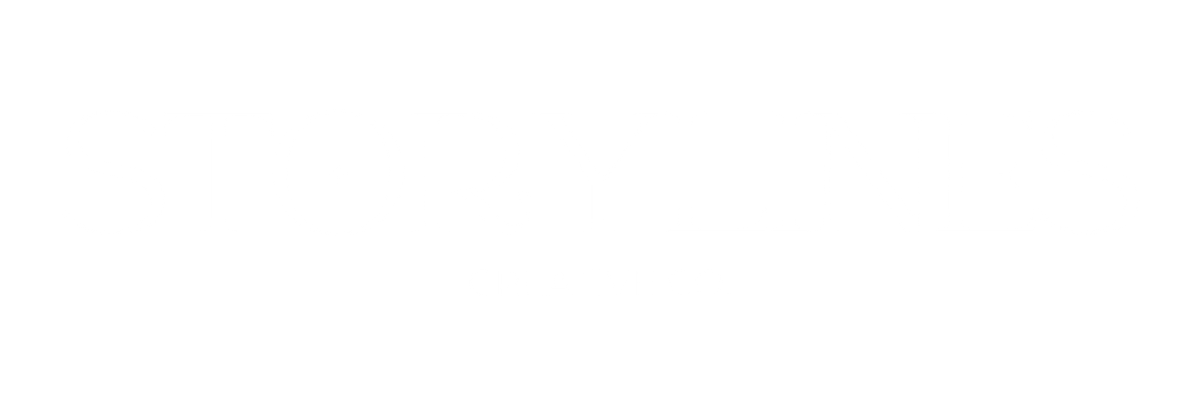 Logo for Storylines Creative Co. with black background and white text.