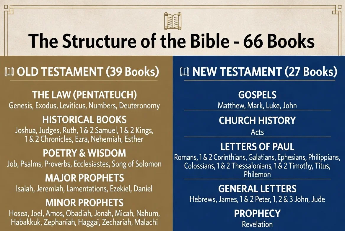 Bible Structure: 66 Books