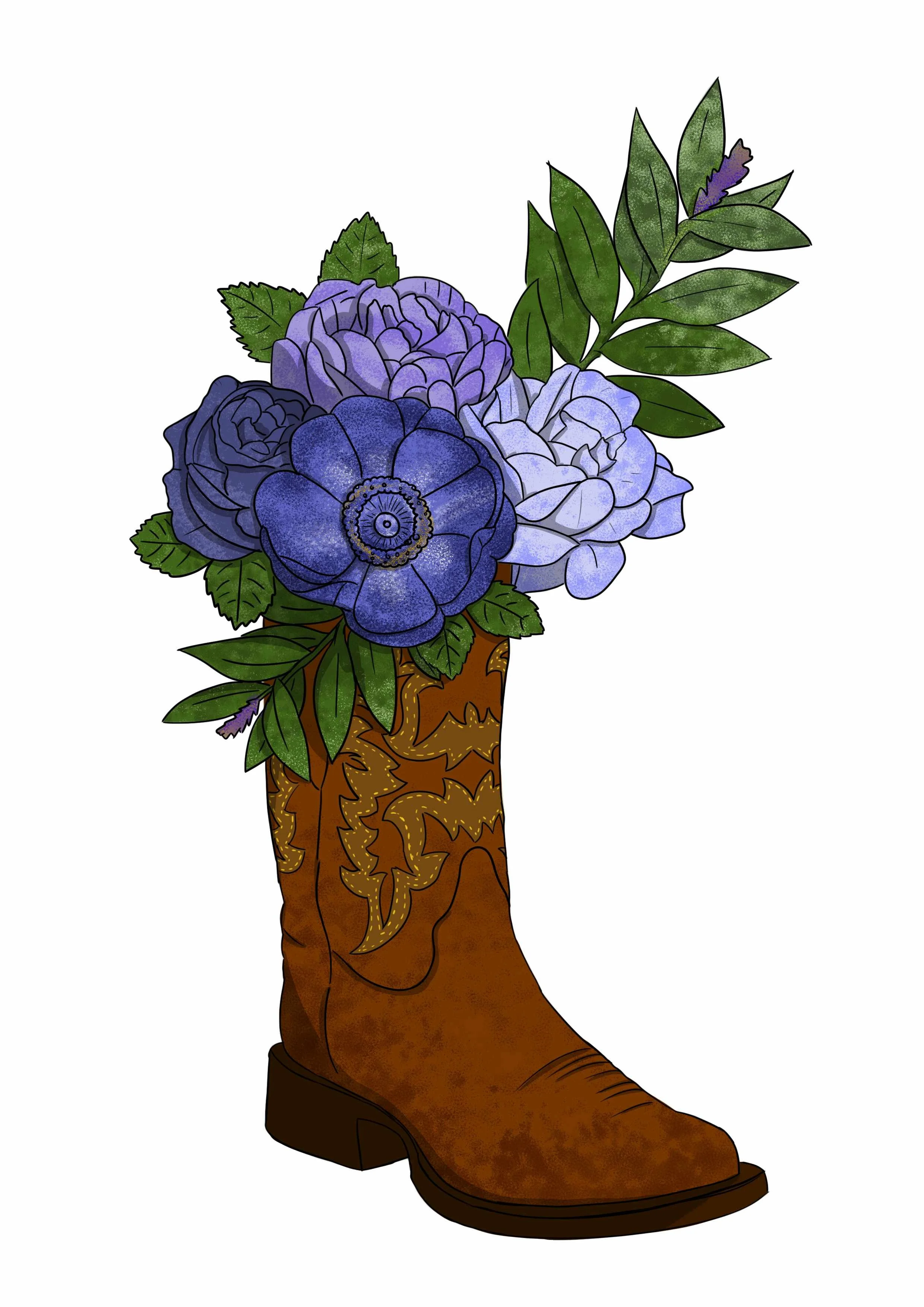 dawing for wedding boot flower.jpg