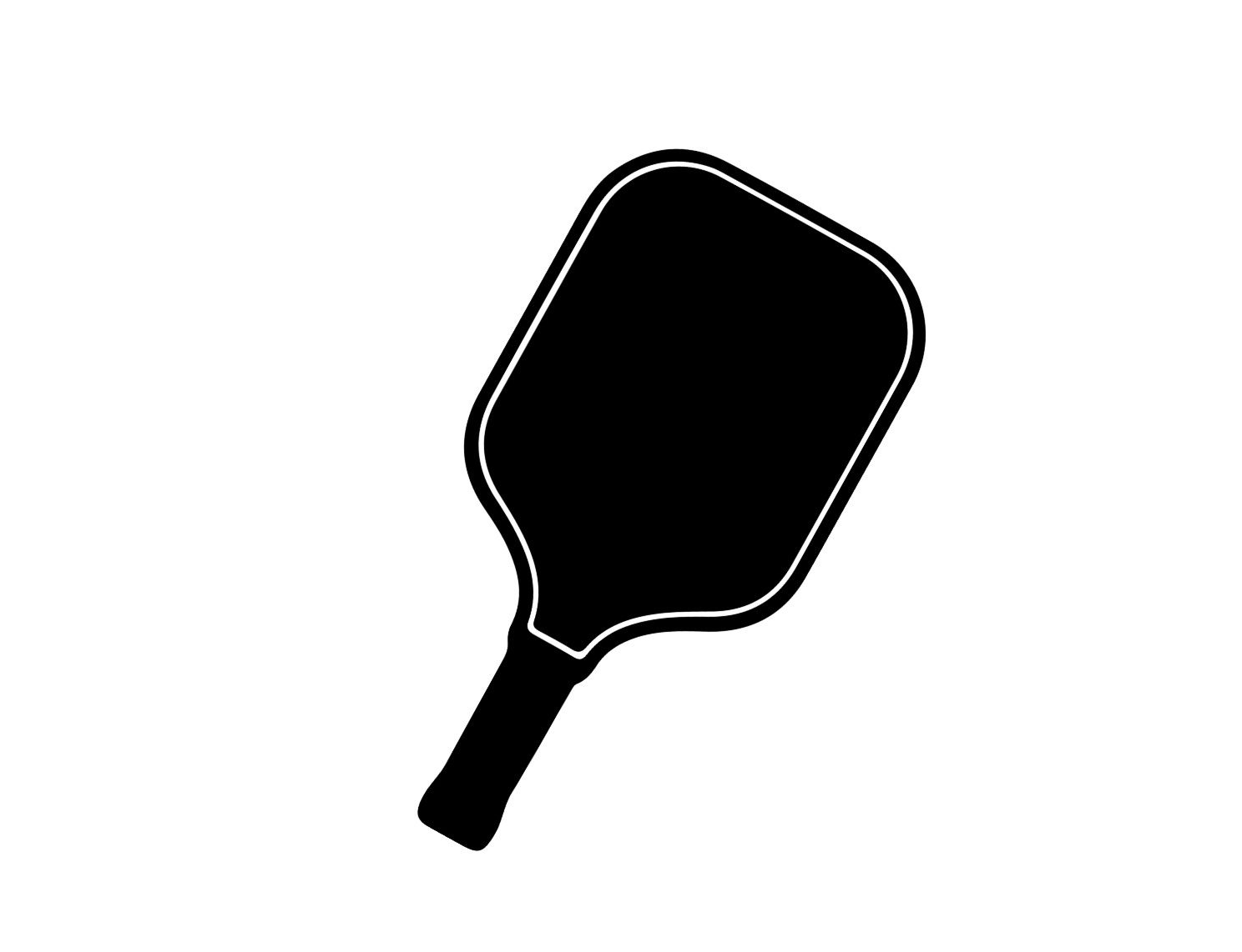 People playing pickleball with high ceilings