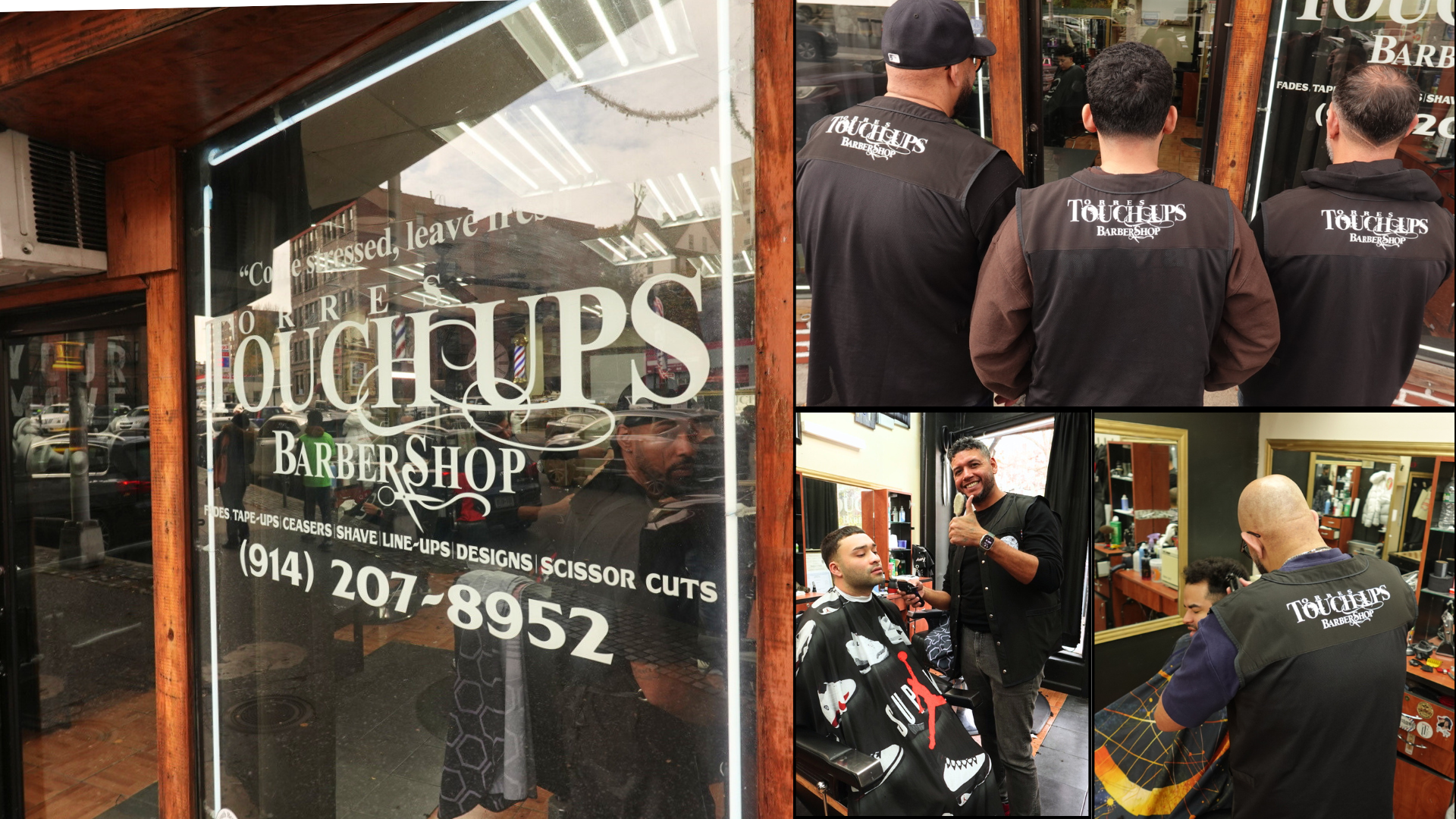 Touch Ups Barbershop on South Broadway, Yonkers