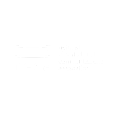 Logo of the National Electrical and Communications Association (NECA) with black background and white text.