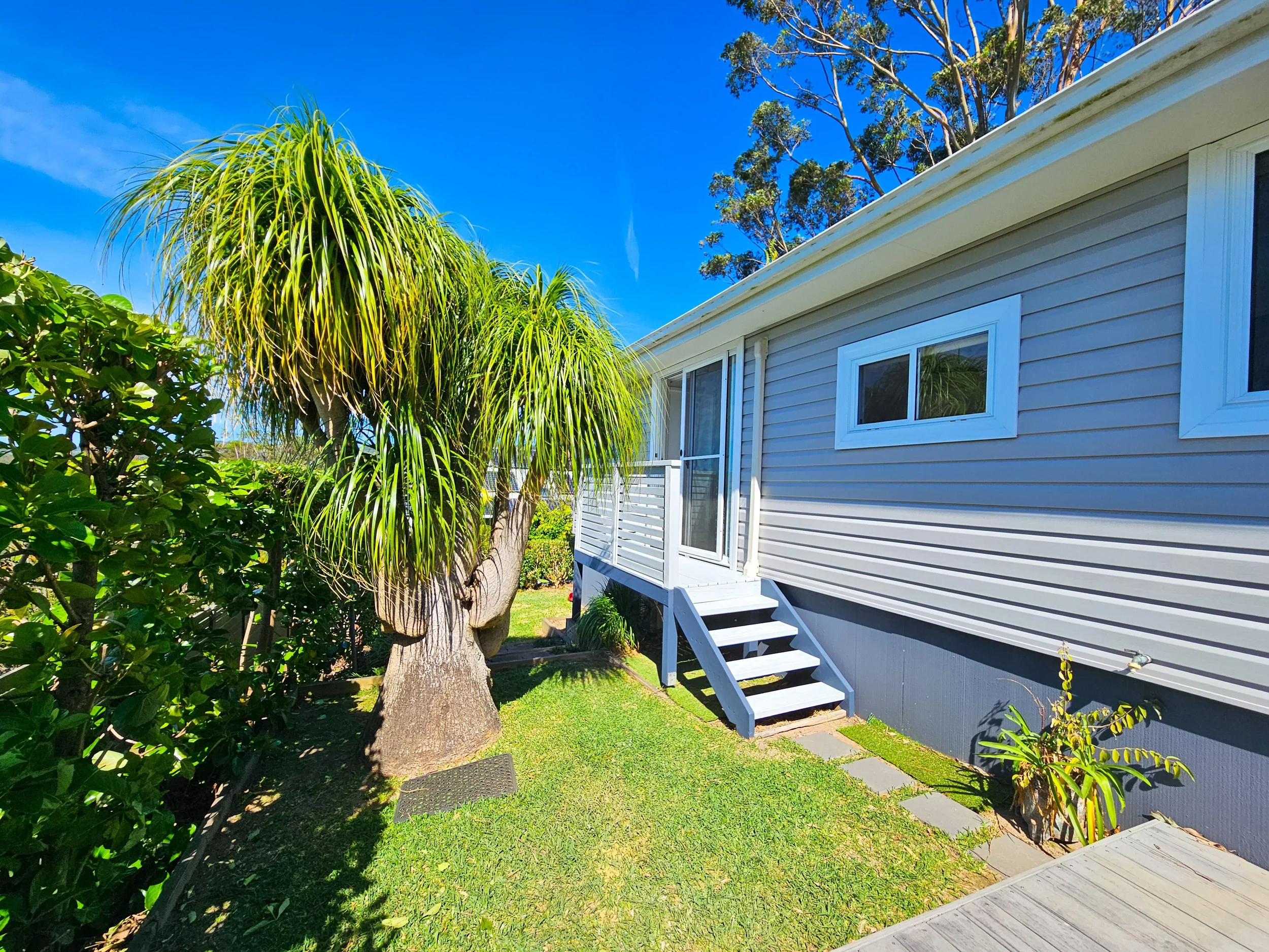 Back garden for you and your guests