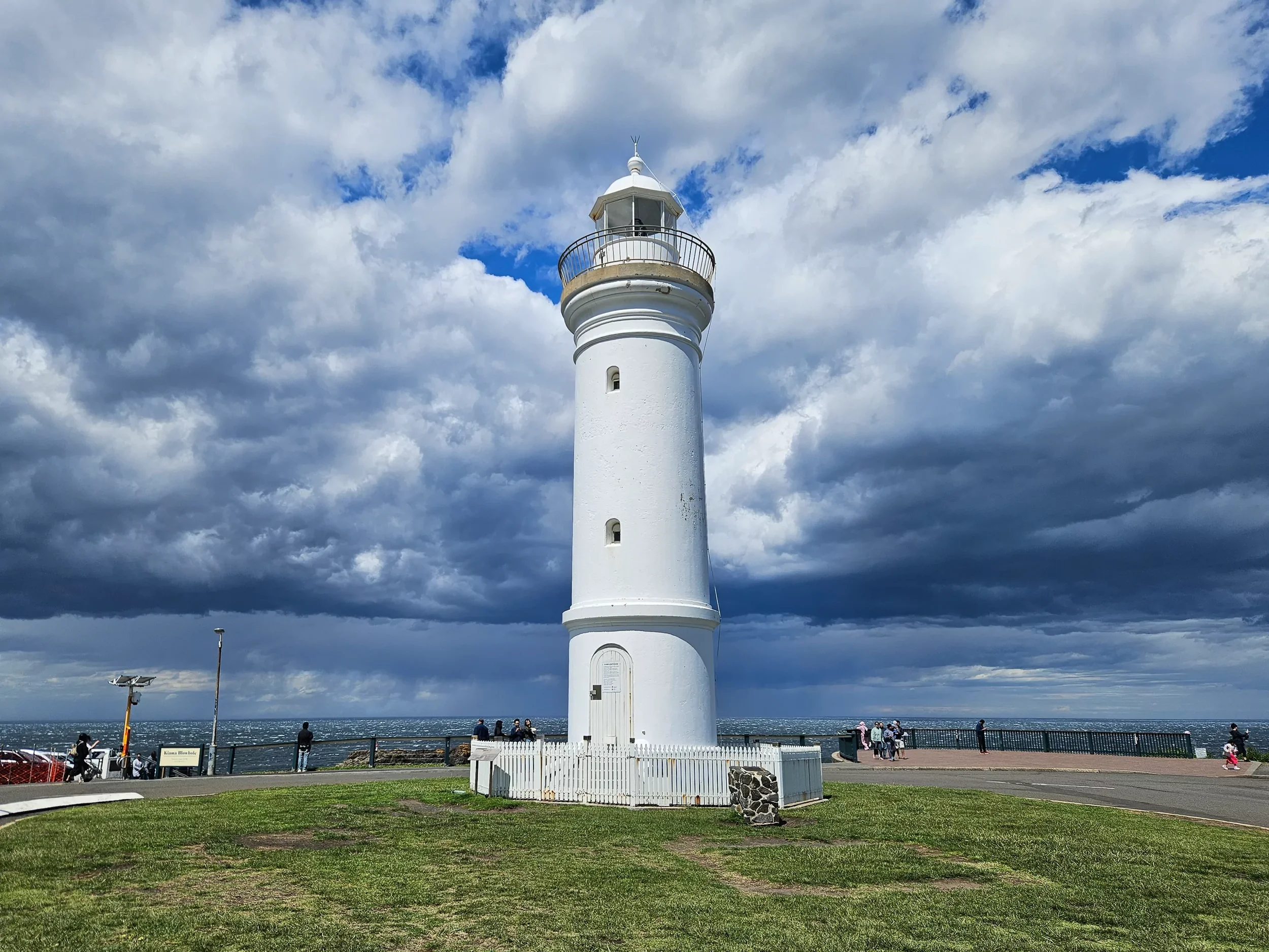 Kiama Lighthouse, built in 1887, was constructed to guide ships along Australia's southeastern coast. It replaced an earlier beacon and underwent several restorations, serving as a vital maritime navigation point.
