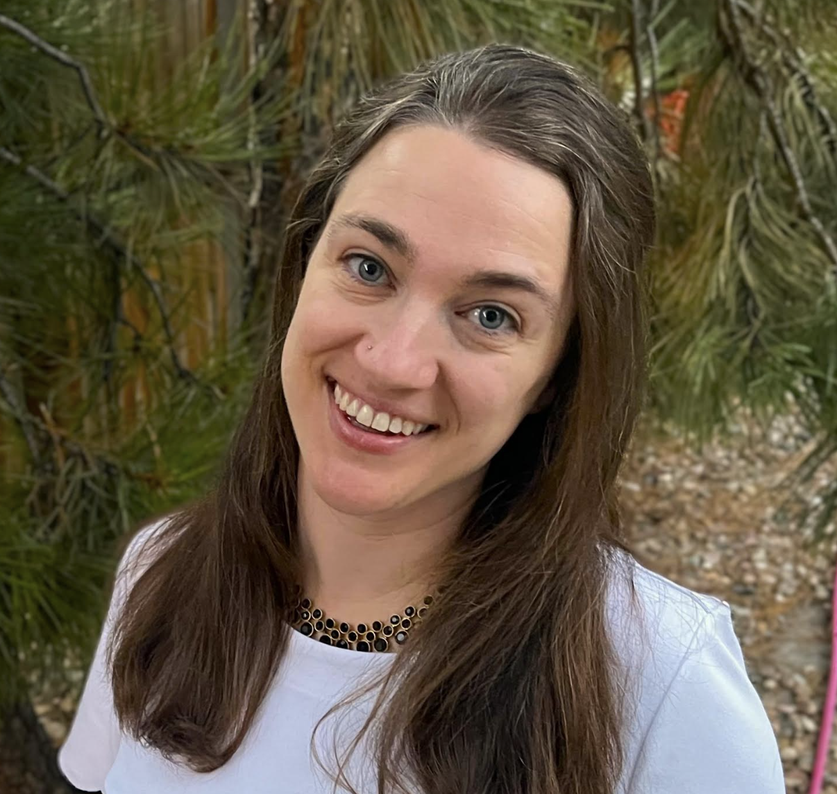 Kristen Parker, an online RJ facilitator, therapeutic coach, and consultant in the areas of research, evaluation, and mental health in RJ.