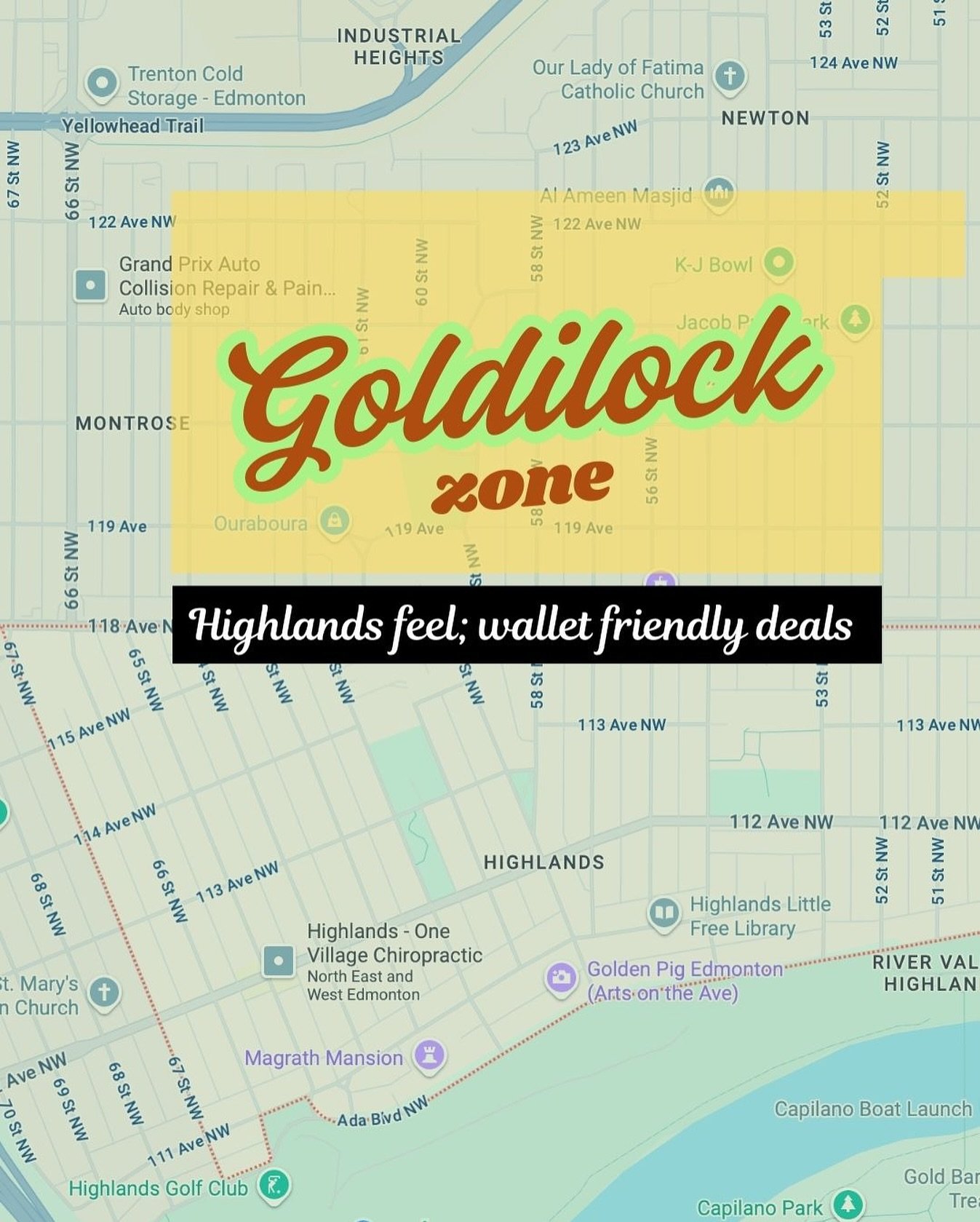 Not too pricey, not too plain &mdash; just right. The Goldilocks zone for Highlands charm.

Want those Highlands vibes without the Highlands price tag? 🌿 Some corners of Montrose and Newton have the same charm &mdash; tree-lined streets, cozy charac