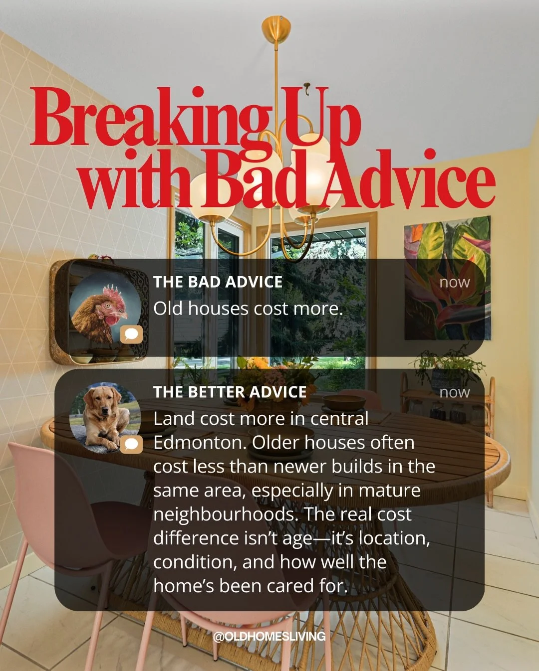 A lot of first-time buyers carry advice that&rsquo;s outdated, oversimplified or rooted in fear.

Old homes aren&rsquo;t for everyone, but they&rsquo;re also not the money pits they&rsquo;re made out to be.

Better information leads to better decisio