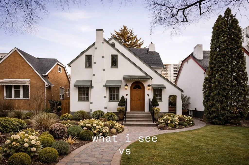 I get excited about old homes that need a little love &mdash;
because I can quickly see what it could be. 
Not everyone can picture that part&hellip; so now with help from ChatGPT, I&rsquo;ll help you see what i see too 😊

This is a home currently f