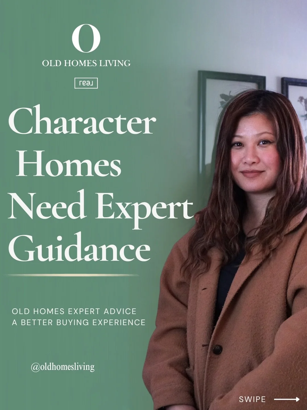 Old homes ask different questions.

Behind the charm, the original details, and the feeling you can&rsquo;t quite recreate, there are things worth knowing before you buy.

Foundation.
Electrical.
Moisture.
Renovation quality.
Neighbourhood context.
L