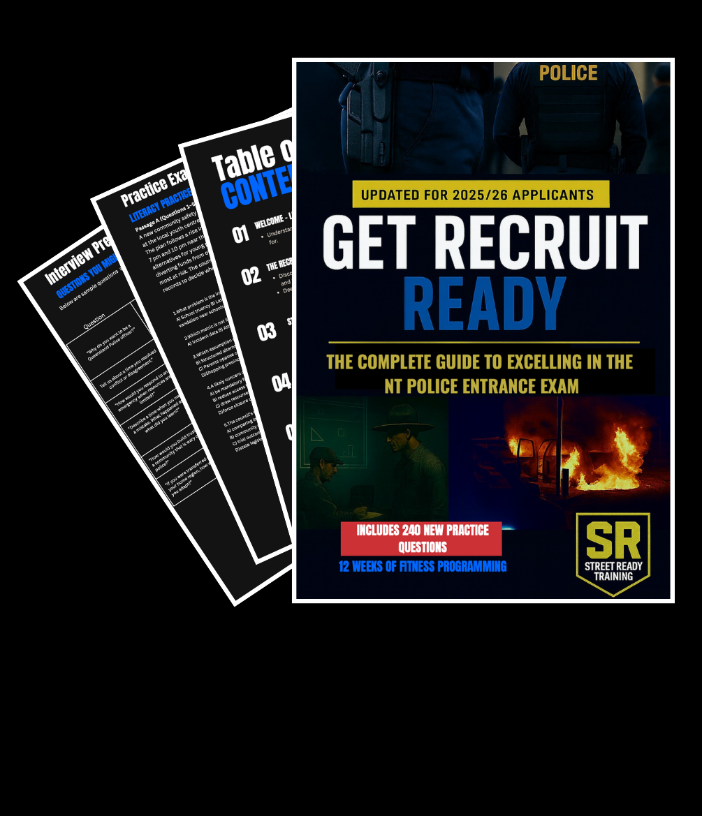 nt police entrance exam