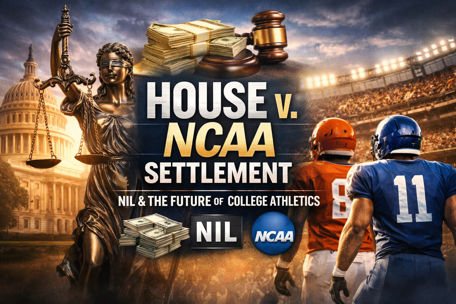 House v. NCAA Settlement Explained: What the College Football Playoff Era Signals for NIL and the Future of College Athletics