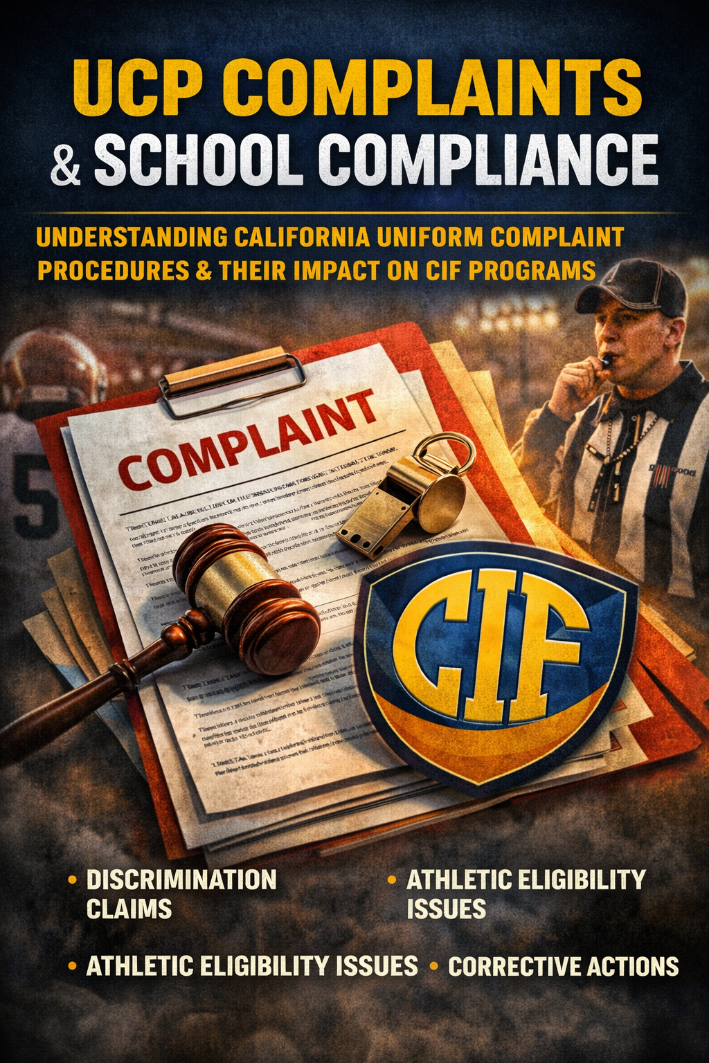 The Uniform Complaint Procedure (UCP): Mandates &amp; CIF Eligibility