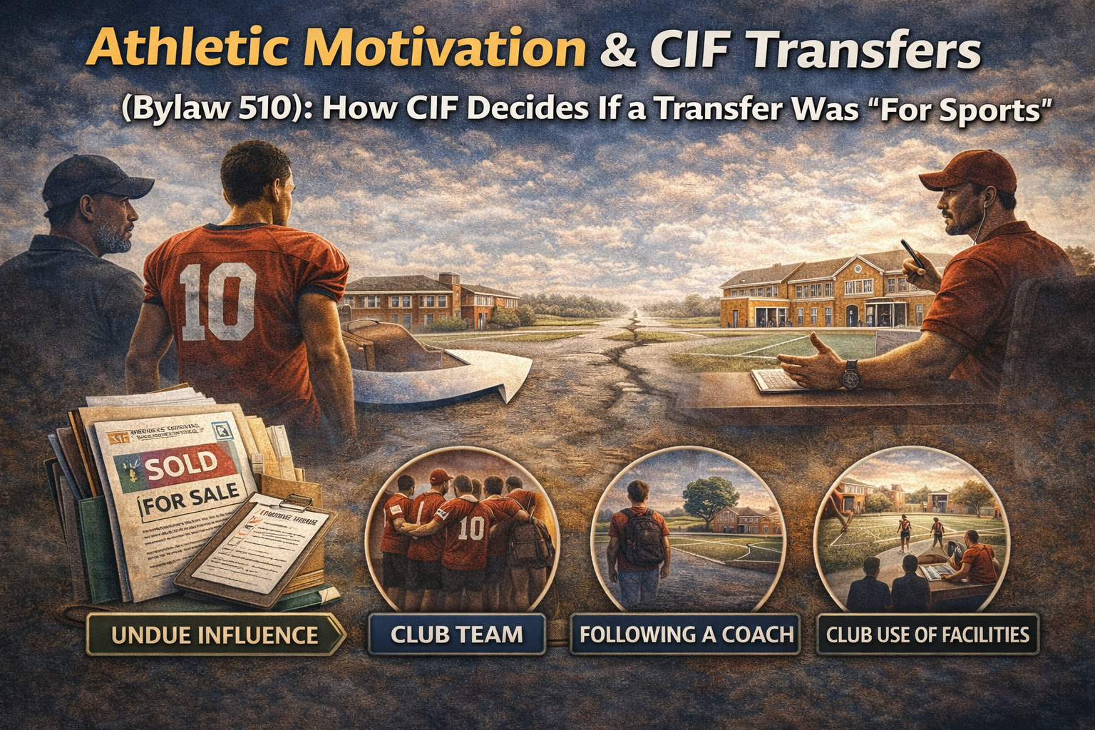 Athletic Motivation &amp; CIF Transfers (Bylaw 510): How CIF Decides If a Transfer Was “For Sports”