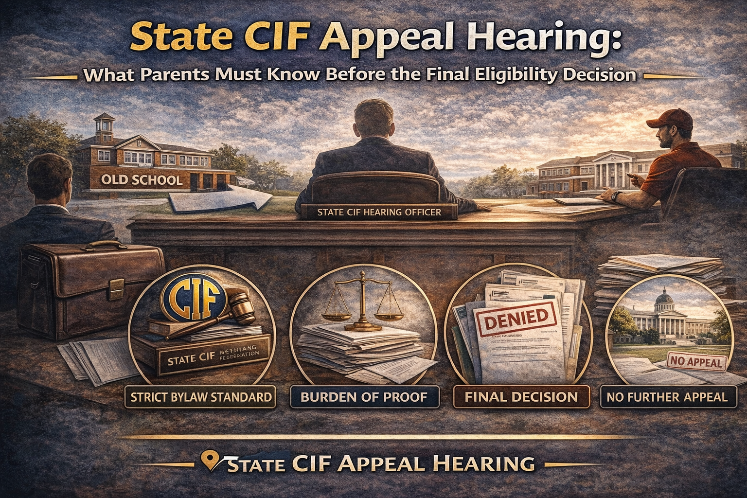 State CIF Appeal Hearing: What Parents Must Know Before the Final Eligibility Decision