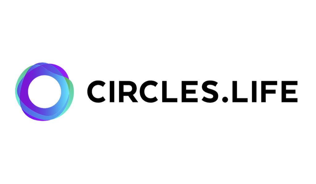 Colorful circular logo next to the text "CIRCLES.LIFE" in black capital letters.