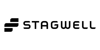 Stagwell logo with stylized 'S' symbol and the company name in black text