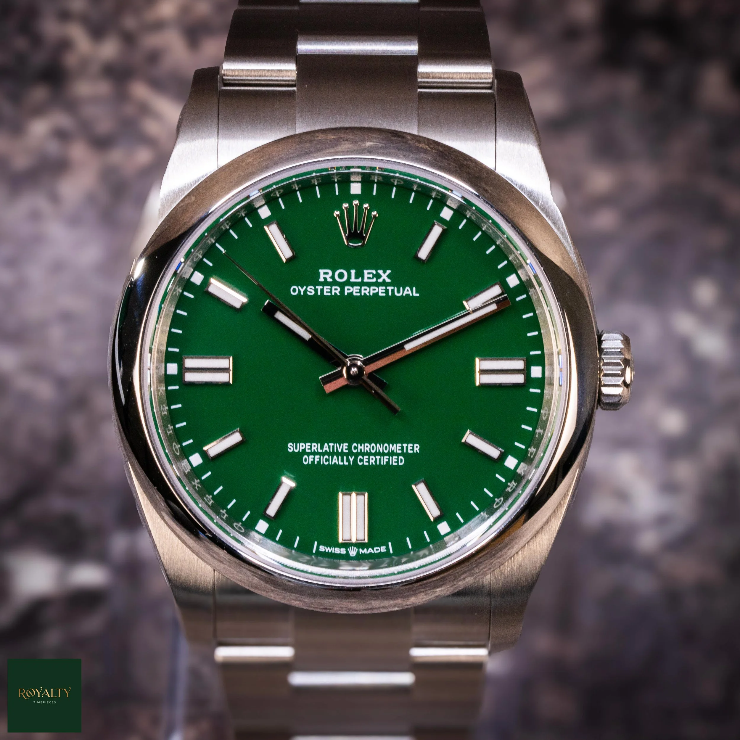 Rolex Oyster Perpetual 36 126000 Green