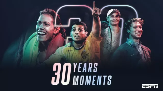 ESPN Australia is 30! Social Content - Shot by the Moxie team.